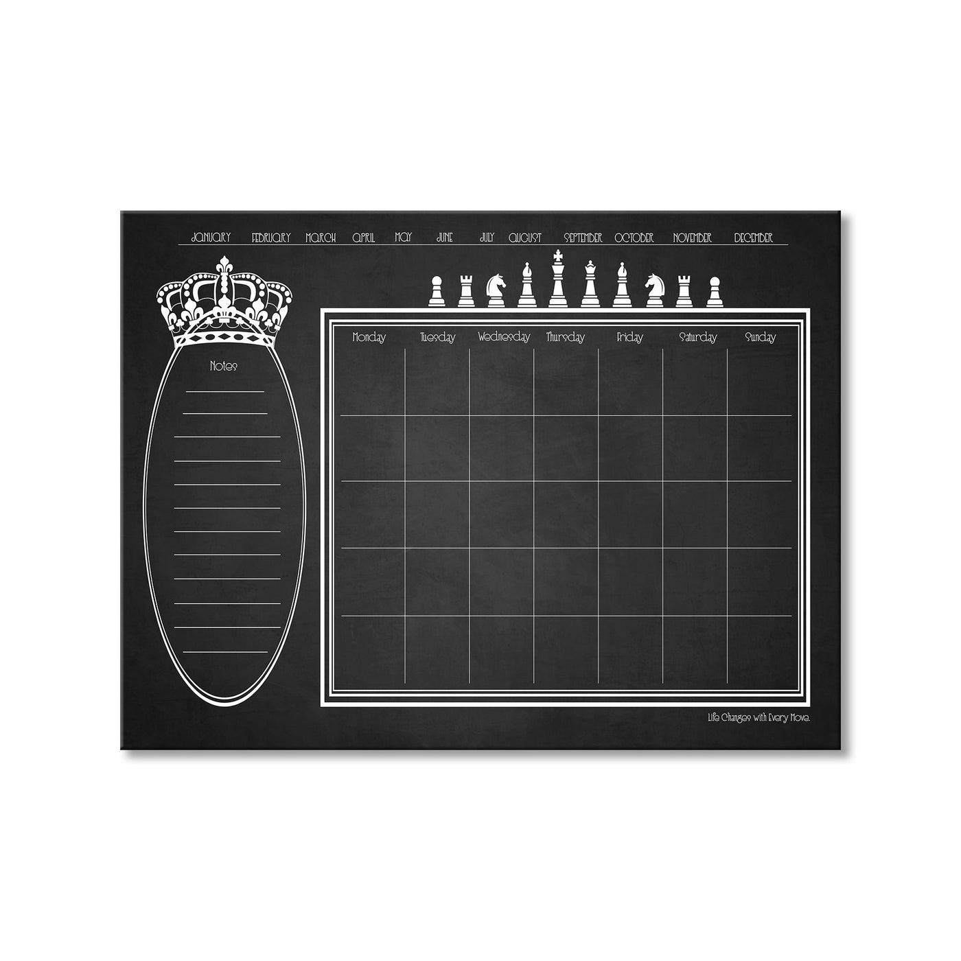 Regal Monthly Calendar