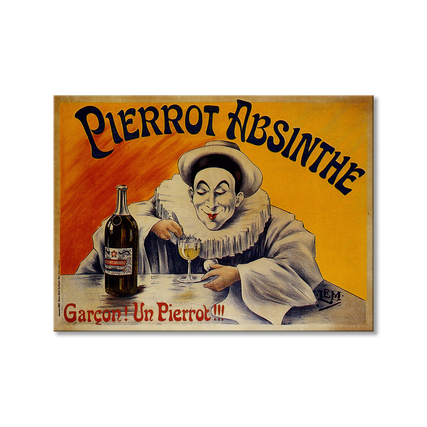 Pierrot Absinthe Garcon! Un Pierrot!