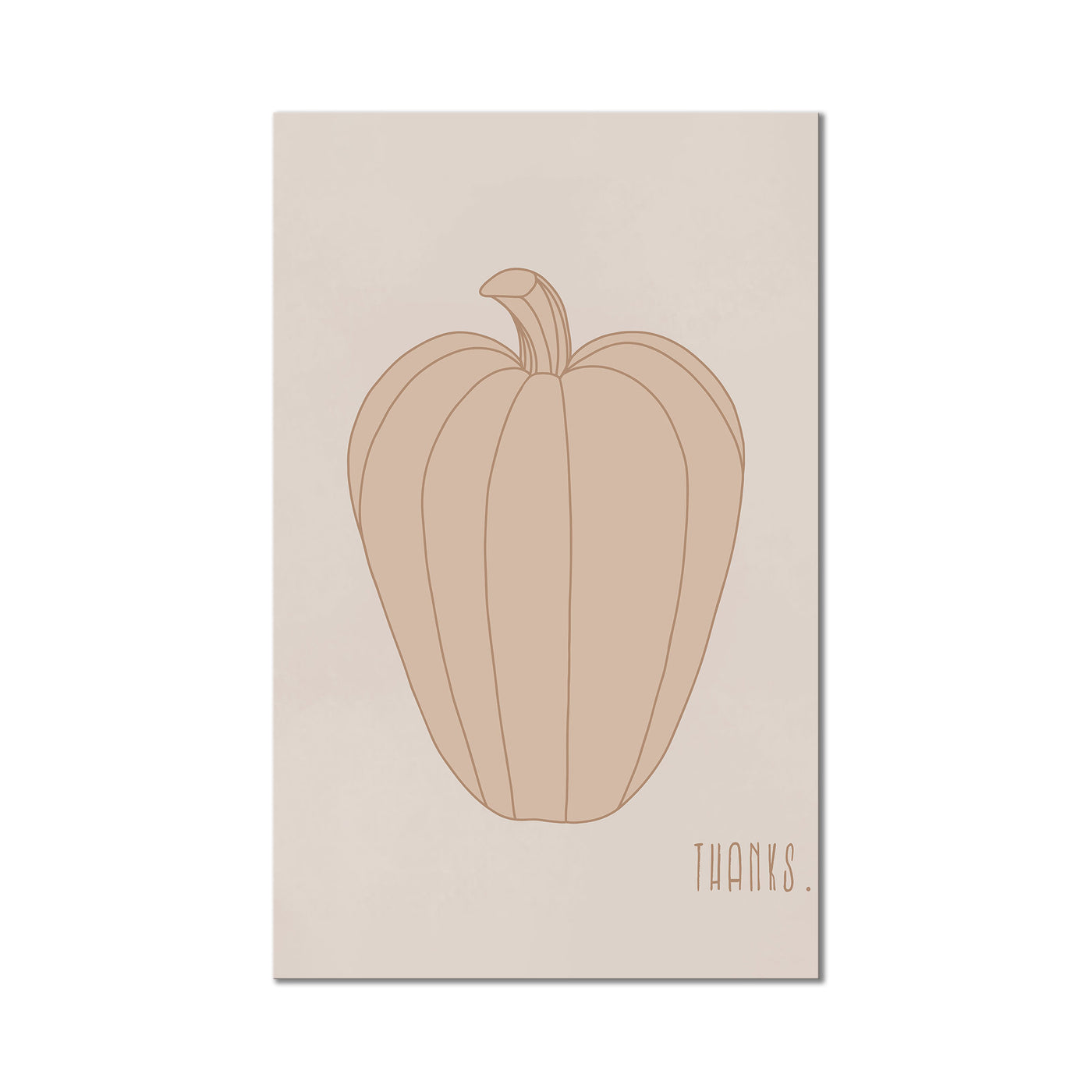 Minimal Pumpkin I