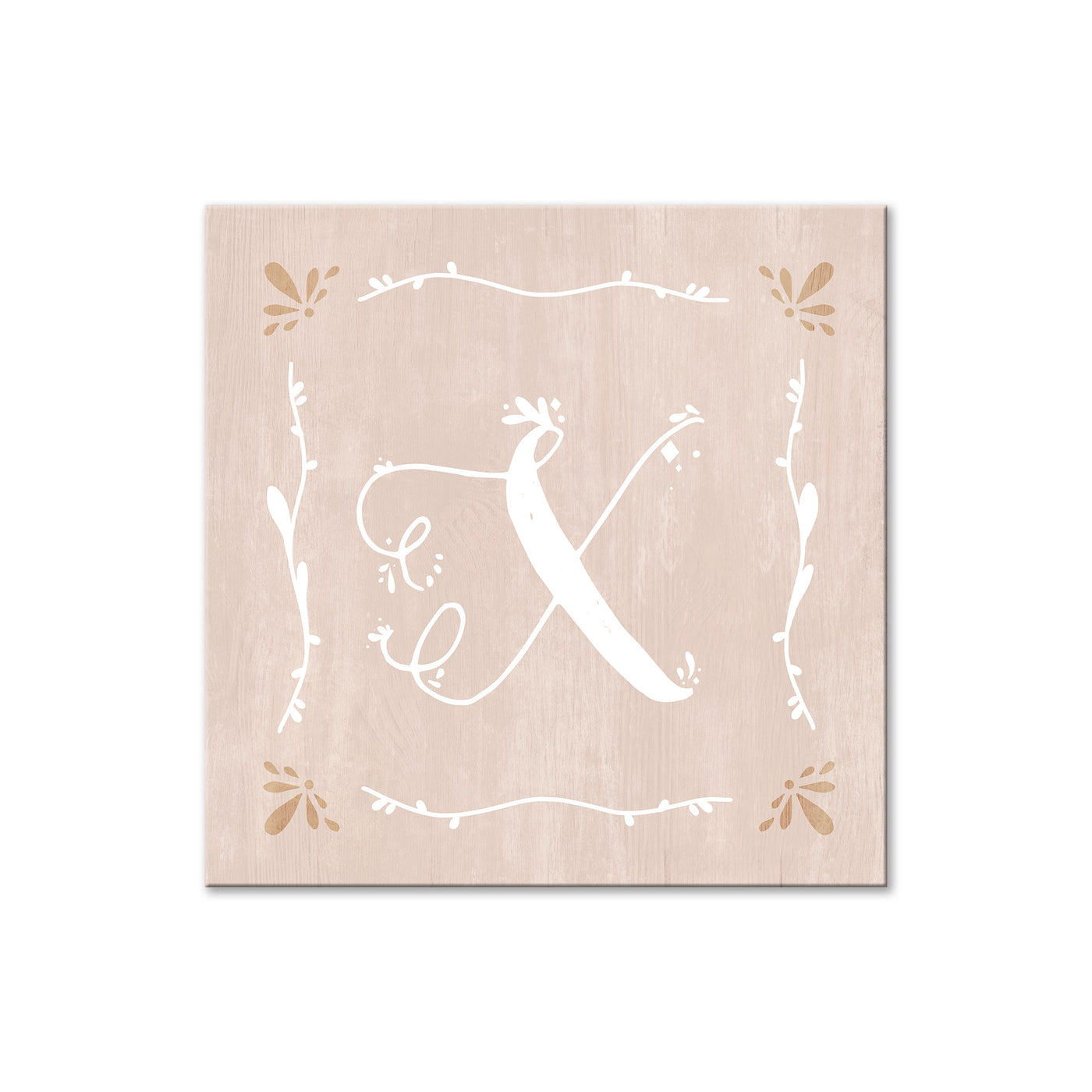 Storybook Monogram -  X